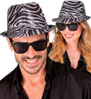 Animalier Zebra Sequin Fedora