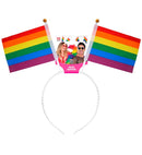 Rainbow Flags Head Bopper