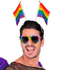 Rainbow Flags Head Bopper