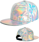 Silver Holographic Cap
