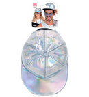 Silver Holographic Cap