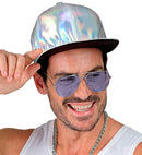 Silver Holographic Cap