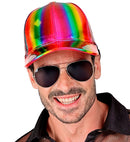 Rainbow Holographic Cap