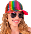 Rainbow Holographic Cap