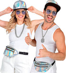 Silver Holographic Belt Bag