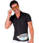 Silver Holographic Belt Bag