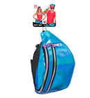Blue Holographic Belt Bag
