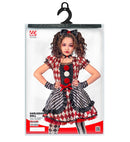 Harlequin Doll  Dress, Bow Headband, Choker, Glovelettes 