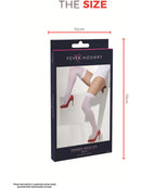 Opaque Hold Ups Adult White Festive Party Costume Accessory 6