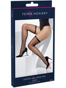Lattice Net Hold Ups Adult Black Dress Up Accessory 3