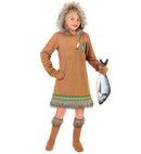 Eskimo  Hooded Dress, Gloves, Boot Covers 