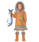 Eskimo  Hooded Dress, Gloves, Boot Covers 