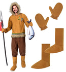 Eskimo  Hooded Coat, Pants, Gloves, Boot Covers 