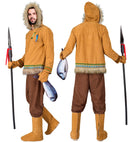 Eskimo  Hooded Coat, Pants, Gloves, Boot Covers 
