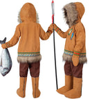 Eskimo  Hooded Coat, Pants, Gloves, Boot Covers 