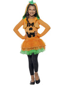 Pumpkin Tutu Dress Costume Orange Dress and Hooded Jacket 1