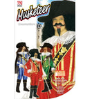 Musketeer 3 Colors Ass.  Shirt With Overcoat, Pants, Boot Covers, Cape, Hat 