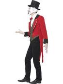 Sinister Ringmaster Costume Adult Red Black 2