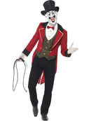 Sinister Ringmaster Costume Adult Red Black 1