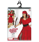 Caribbean Wench  Dress, Belt, Bandana, Eye-Patch 