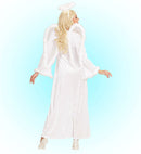 Heavenly Angel Velvet  Dress With Feather Trim, Wings, Halo 