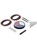 Day of The Dead Make Up Kit Face Paints Tattoo Gem Stickers Crayon Applicators 8