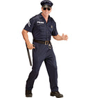 Police Officer  Jumpsuit, Belt, Hat 