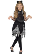 Midnight Cat Costume Deluxe Black Dress Tail Cat Ear Headband 4
