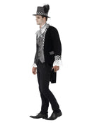 Dark Hatter Costume Adult Black Checkered Outfit