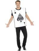 Alice In Wonderland Carded Guard Costume Adult White Tabard 1