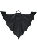 Kids Vampire Bat Wings Black High Collar with Attached Gloves Velcro Neck 5