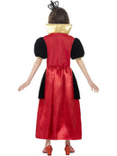 Miss Hearts Costume Kids Red Dress and 3D Felt Crown 3