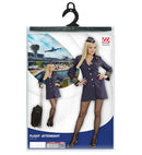 Flight Attendant  Dress, Hat 