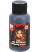 Gel Blood SFX Make Up Red 1 oz 4