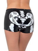 Fever Miss Skeleton Whiplash Hotpants Black 3