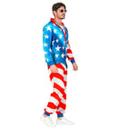 U.S.A. Party Fashion Tracksuit  Jacket, Pants 