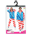 U.S.A. Party Fashion Tracksuit  Jacket, Pants 