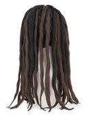 Voodoo Dreadlock Deluxe Wig Brown Adult Costume Hair 4