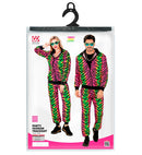 Neon Rave Animalier Party Fashion Tracksuit  Jacket, Pants 