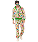 Euro Party Fashion Tracksuit  Jacket, Pants 
