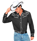 Black Western Cowboy Shirt