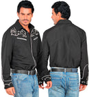 Black Western Cowboy Shirt