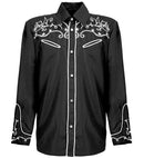 Black Western Cowboy Shirt