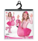 Flamingo  Ride-On Costume With Adjustable Braces, Headpiece 