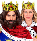 Jewelled King & Queen Crown