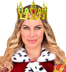 Jewelled King & Queen Crown