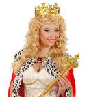 Gold King Crown With Gems