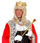 Gold King Crown With Gems