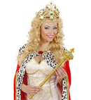 Gold Queen Crown With Gems