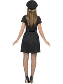 Special Constable Costume Adult Black Dress Hat and Belt 3